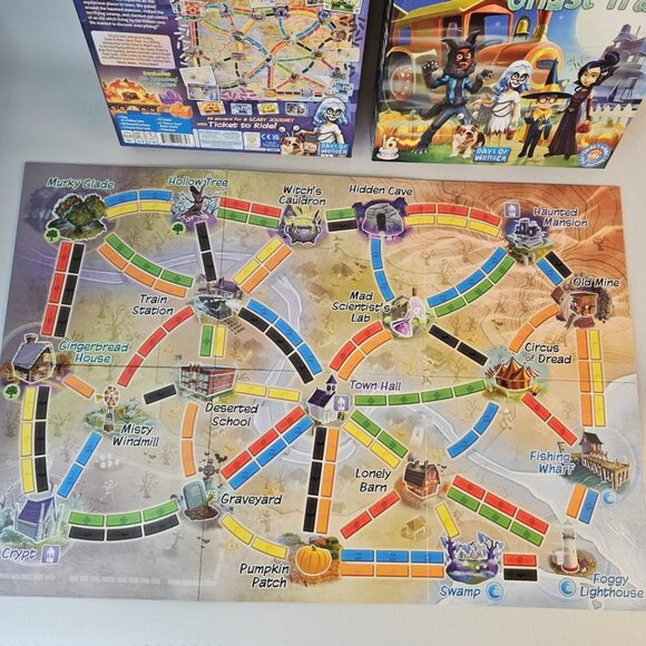 Ticket to Ride Ghost Train Board Game Days of Wonder - Picture 4 of 4